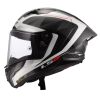 LS2 FF805 THUNDER-06 GP AERO CARBON-6K helma bílá/šedá vel.M